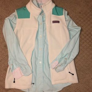 Vineyard vines Shep shirt vest- oxford button down